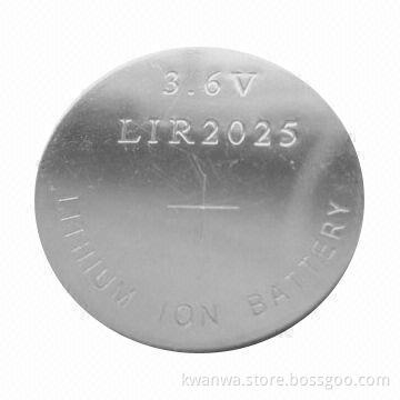 Li-ion Battery, Used in Electric Torches, Relays, MP3, LIR1620, 1630, 2016 and 2032